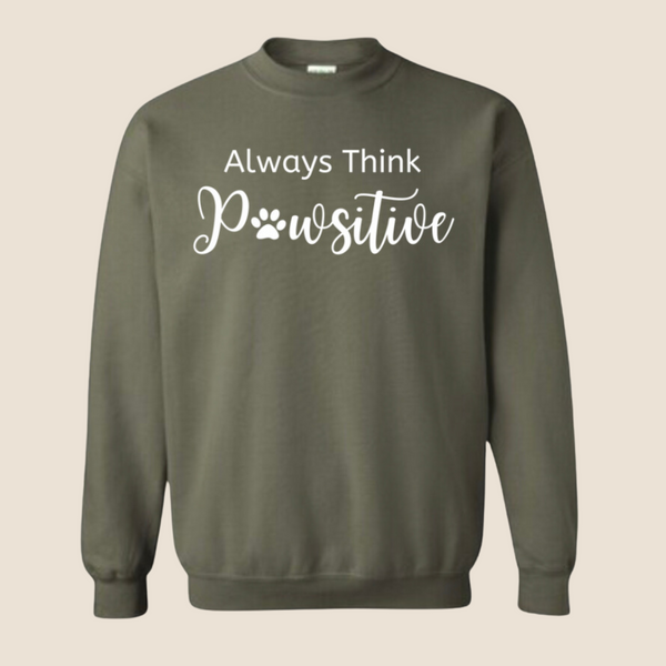 Think Pawsitive - Crewneck